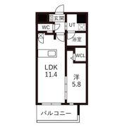 ヒルクレストELGRAND大江の間取り画像