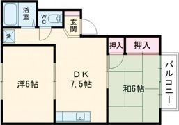 パームデールの間取り画像