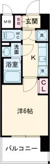 CREST TAPP 大阪EASTの間取り画像