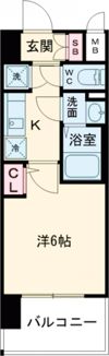 CREST TAPP 大阪EASTの間取り画像
