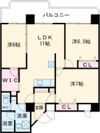 OMマンション東生駒の間取り画像