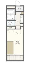 コーポハミングの間取り画像