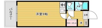スリム藤崎Ⅱの間取り画像