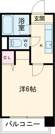 Eregance コーポクスノセの間取り画像