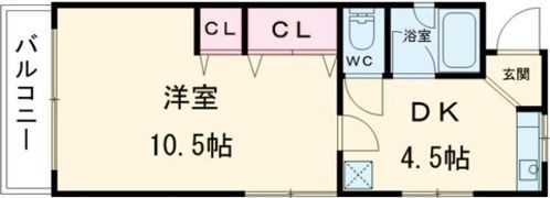 コーポスズキの間取り画像