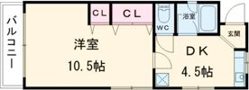 コーポスズキの間取り画像