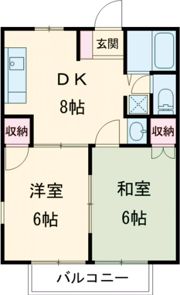 コンフォートハウス三佐の間取り画像