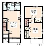 テラス ティーダ Aの間取り画像