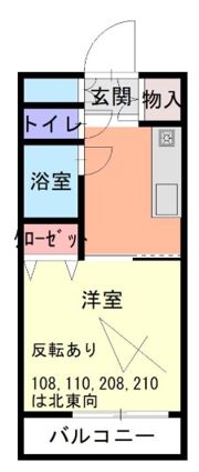 オークサンガの間取り画像