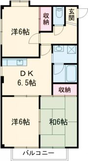 フェリス的場丘の間取り画像