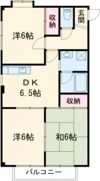 フェリス的場丘の間取り画像