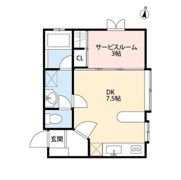 フレンド沼垂の間取り画像