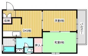 フレグランスKの間取り画像
