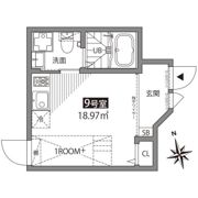 グランエッグス上野毛の間取り画像