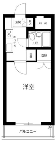 アカデミー・グローリア初穂町田合同ビルの間取り画像