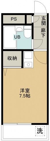 煉瓦館82の間取り画像