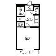 パセオ瑞穂の間取り画像