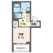 シャーメゾン フィエルテ 蘇我の間取り画像