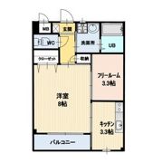 Opaくりの木2の間取り画像