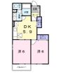 ヴィラ チェリーブロッサムBの間取り画像
