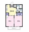 コーポ長沢の間取り画像