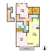 ジュピター Aの間取り画像
