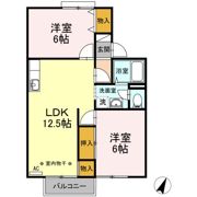 ルミエール A･Bの間取り画像