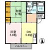 ディアス諸江 A棟の間取り画像