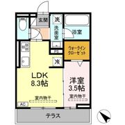 コート中田の間取り画像