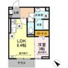 コート中田の間取り画像