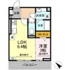 コート中田の間取り画像