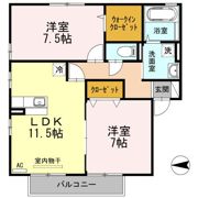 フォレストコート B棟の間取り画像