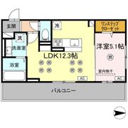 カトルカールⅡの間取り画像