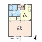 メイプルハウス Aの間取り画像