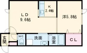サンライフ東光の間取り画像