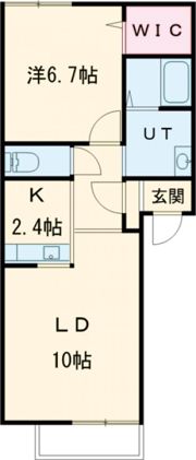 ハスコリオ川端の間取り画像