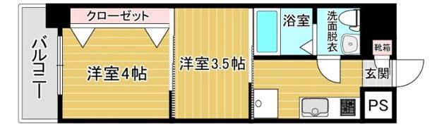 リファレンス博多駅前の間取り画像