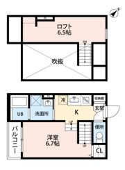 フォレット新大江の間取り画像