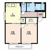 ポラリスハイムの間取り画像