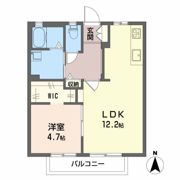 フレグランスシャトー Eの間取り画像