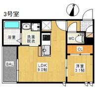REGALEST Alivio(アリビオ)旧RE 古市 2の間取り画像