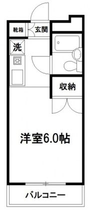 コーポKENの間取り画像