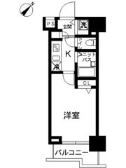 スカイコート池袋第7の間取り画像