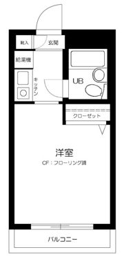 シティクレスト壱番館の間取り画像