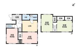 熊谷市江波レジデンス1号の間取り画像