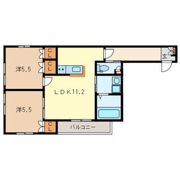 サニースクエアの間取り画像