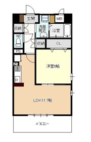 クロービアの間取り画像