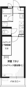 リブリ・チヒロ 壱番館の間取り画像