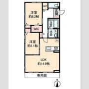 HEIM MAISON 庄内通駅東 B棟の間取り画像