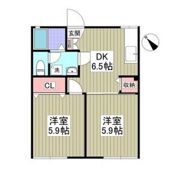 リバーサイド中の宿Bの間取り画像